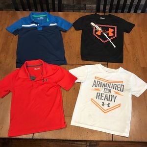 Lot of boys size 5 shirts!